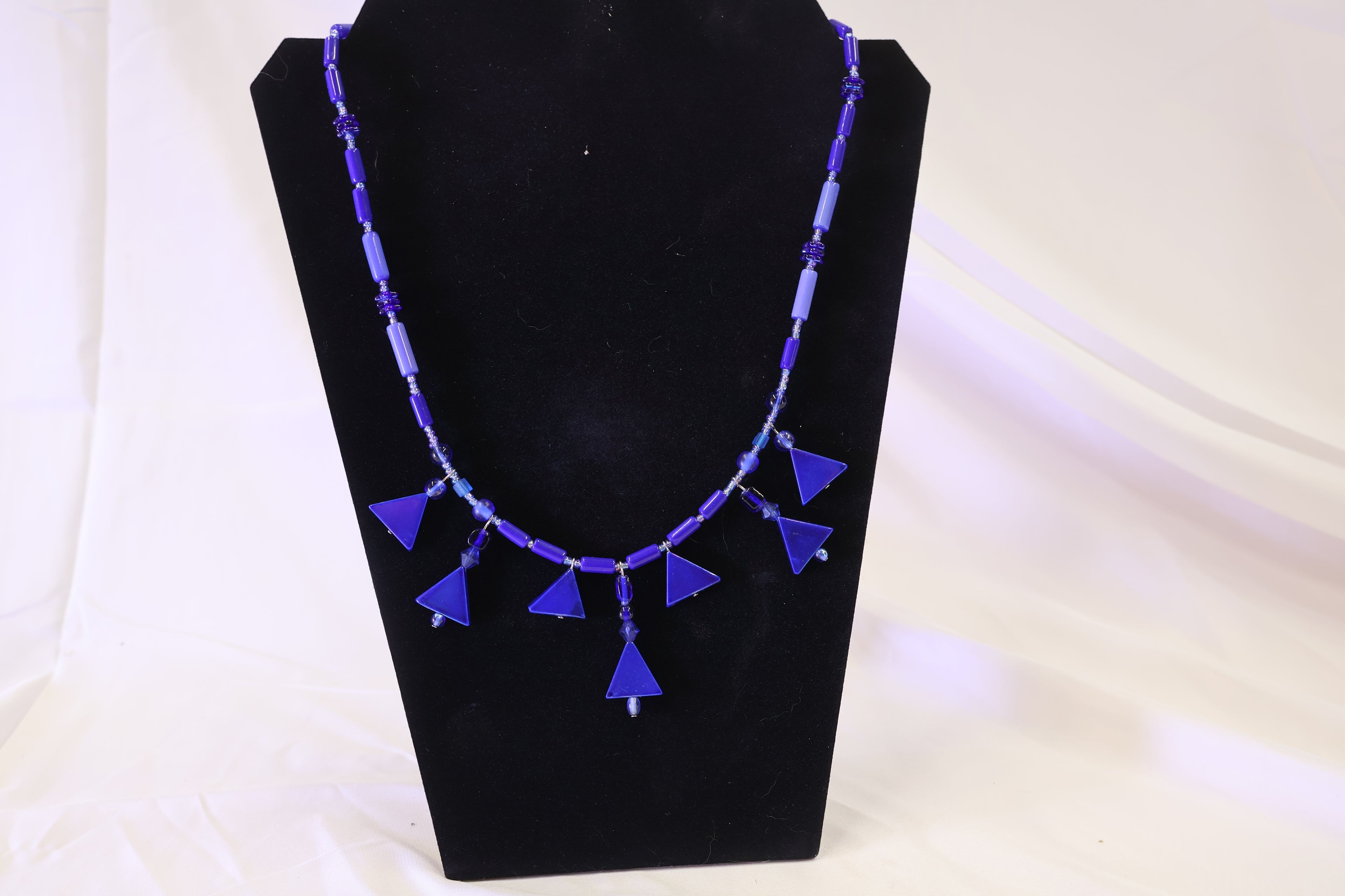 Mixed Media Glass Necklace