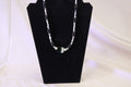 Black, White, and Silver Necklace