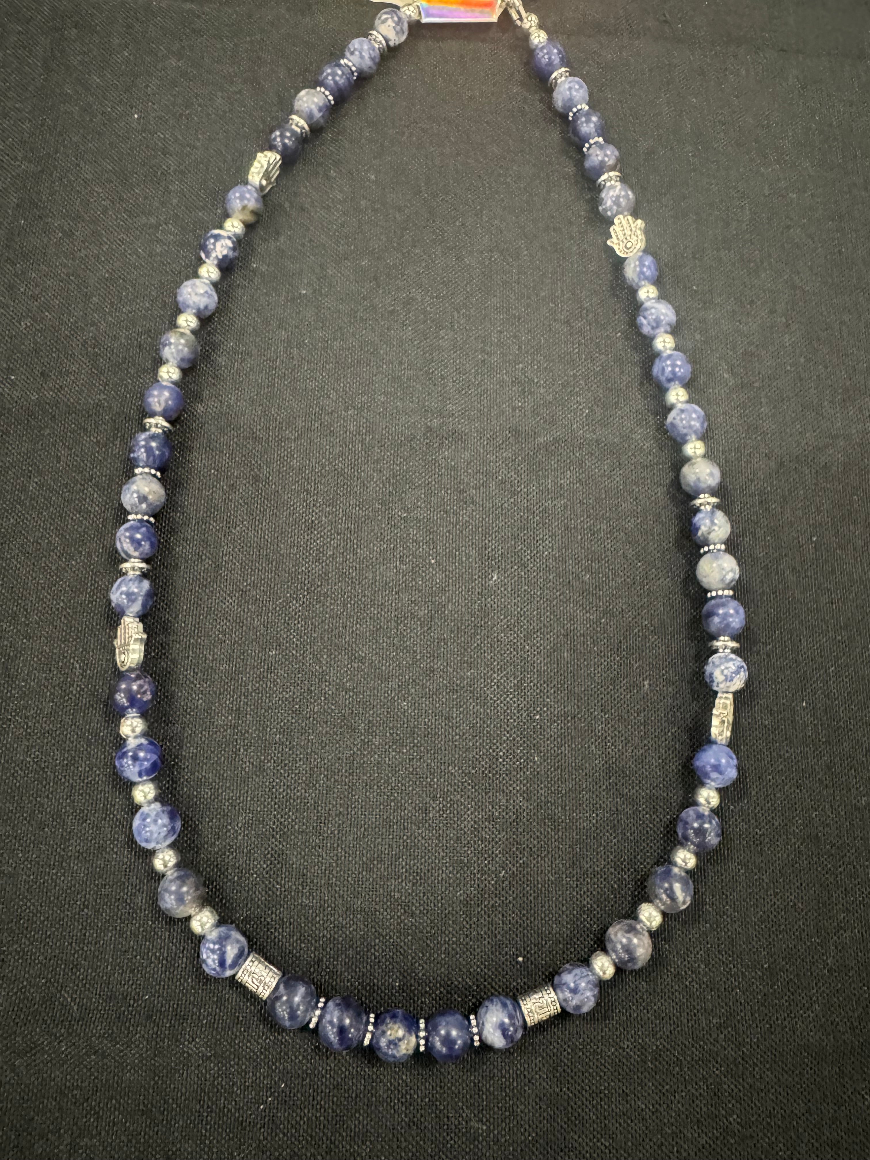 Sodalite Beaded Necklace